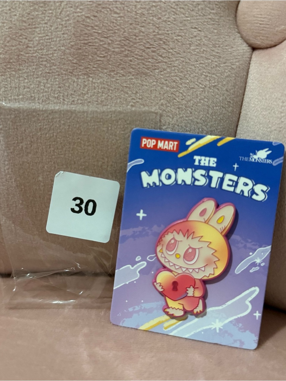 Pop Mart The Monsters Labubu Big Into Energy pin pinback button
LOYALTY